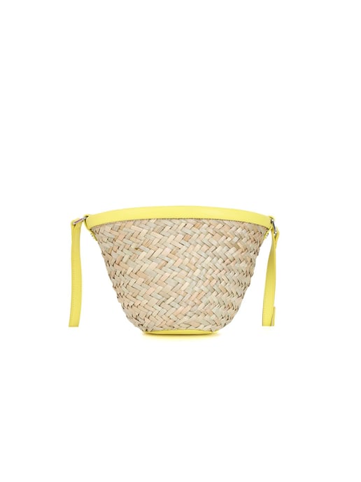 Pinko Schoudertas Beige/Geel - Image 3