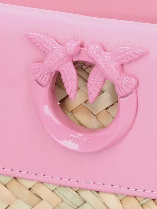 Pinko Tote Bag Natuurlijk/Roze - Image 5