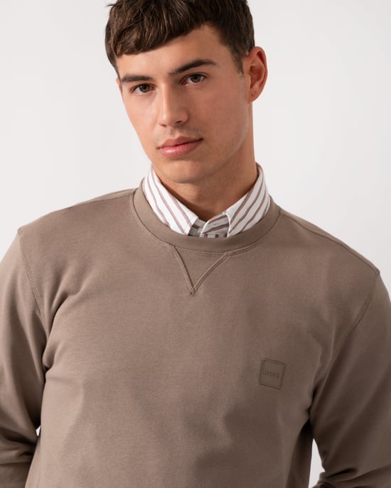 Westart Crew Neck Sweatshirt in Saliegroen - Image 4