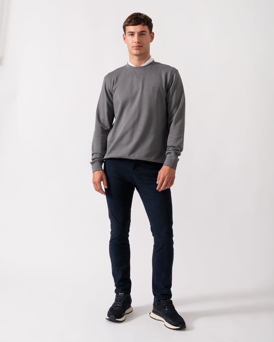 Westart Crew Neck Sweatshirt in Grijs - Image 4