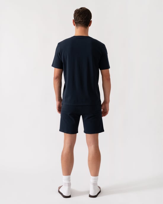 Unieke Pyjama Shorts in Donkerblauw - Image 3