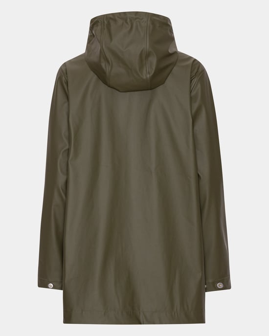 Ilse Jacobsen Rain Coat Army Green - Image 6