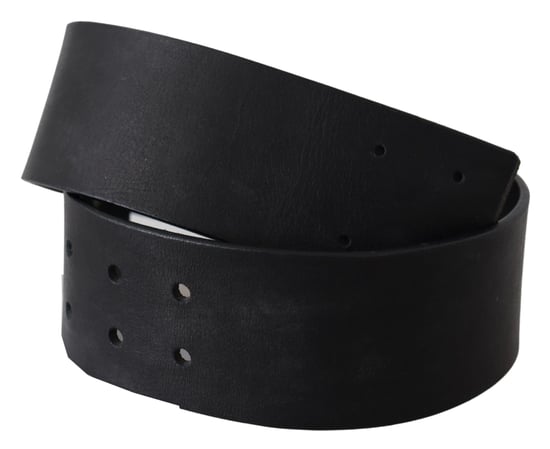 GF Ferre Zwarte Echt Leren Brede Logo Tailleband - Image 2