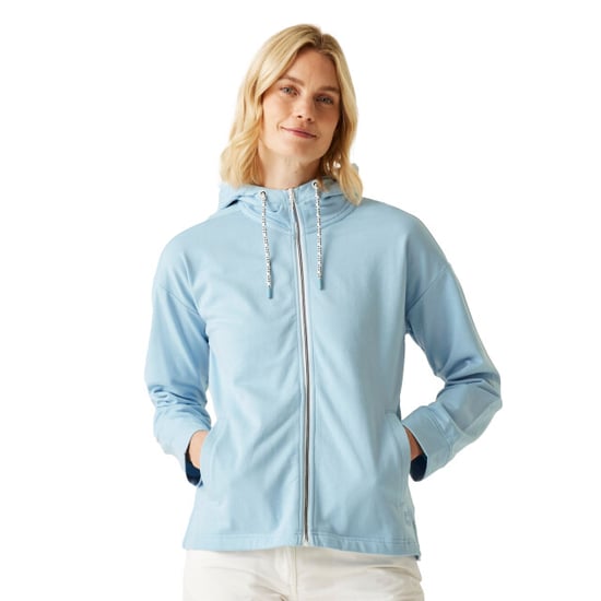 Regatta Dames/Dames Bayletta II Full Zip Hoodie (Chambray Blauw) - Image 5