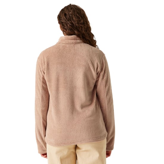Regatta Dames/Dames Heidy Fluffy Full Zip Fleecejack (Warm taupe) - Image 4