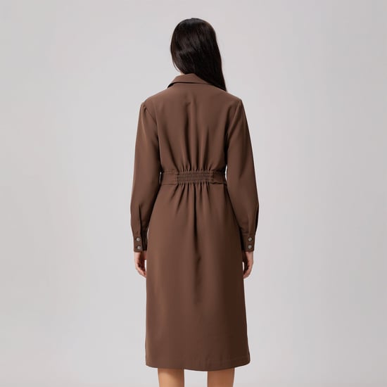 Minimalistische safari-stijl jurk - Image 6