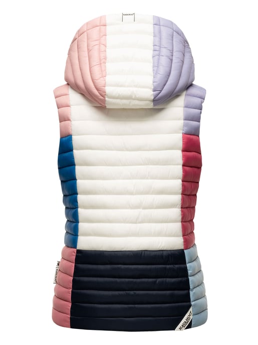 Navahoo Shadaa Multikulti dames gewatteerde bodywarmer – Licht, kleurrijk & trendy - Image 4