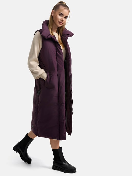 Navahoo Evening Song lang wintervest voor dames - warm en stijlvol - Image 6