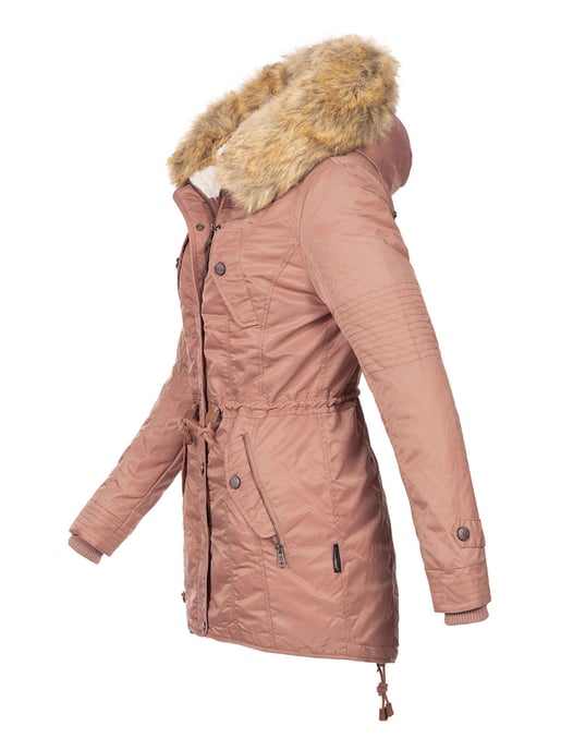 Navahoo Dames Winterjas B399 – Warm, Waterafstotend & Met Afneembare Bontkraag - Image 1