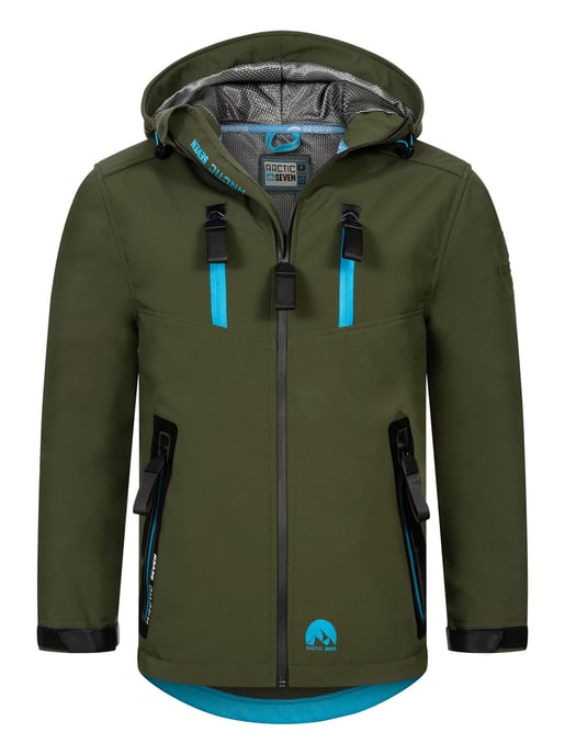 Arctic Seven Heren Softshell Jas AS-306 – Outdoor Functiejas, Waterafstotend, Winddicht - Image 1