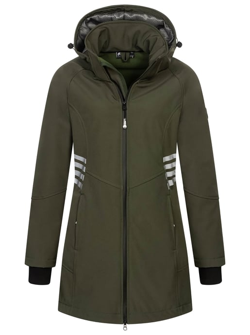 Arctic Seven Dames Softshell Jas AS-305 – Lang, Waterafstotend, Reflecterend - Image 1