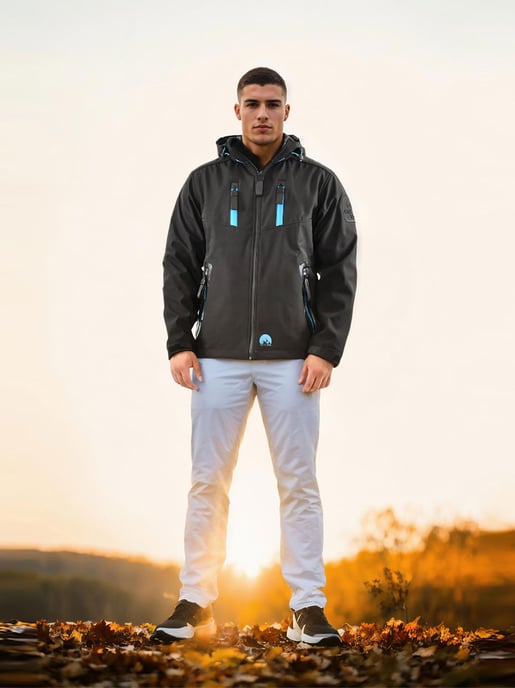 Arctic Seven Heren Softshell Jas AS-306 – Outdoor Functiejas, Waterafstotend, Winddicht - Image 6