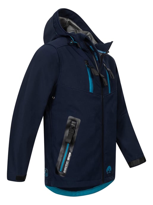Arctic Seven Heren Softshell Jas AS-306 – Outdoor Functiejas, Waterafstotend, Winddicht - Image 3