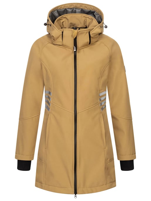 Arctic Seven Dames Softshell Jas AS-305 – Lang, Waterafstotend, Reflecterend - Image 2