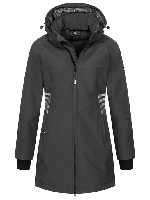 Arctic Seven Dames Softshell Jas AS-305 – Lang, Waterafstotend, Reflecterend - Image 1