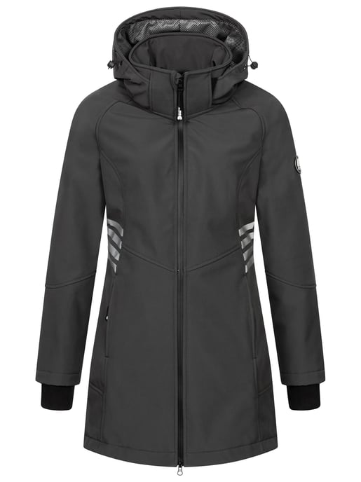 Arctic Seven Dames Softshell Jas AS-305 – Lang, Waterafstotend, Reflecterend - Image 2