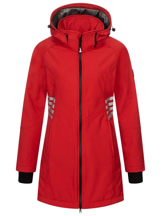 Arctic Seven Dames Softshell Jas AS-305 – Lang, Waterafstotend, Reflecterend - Image 2