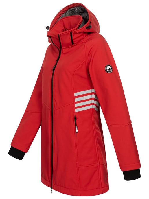 Arctic Seven Dames Softshell Jas AS-305 – Lang, Waterafstotend, Reflecterend - Image 3