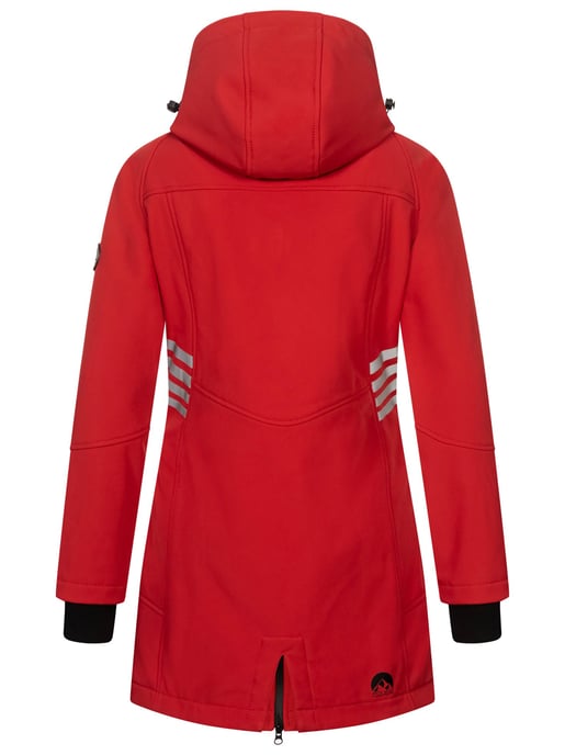 Arctic Seven Dames Softshell Jas AS-305 – Lang, Waterafstotend, Reflecterend - Image 4