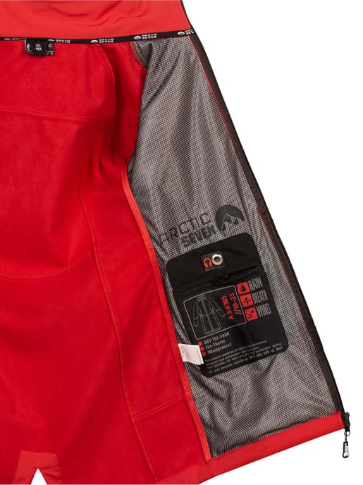 Arctic Seven Dames Softshell Jas AS-305 – Lang, Waterafstotend, Reflecterend - Image 5