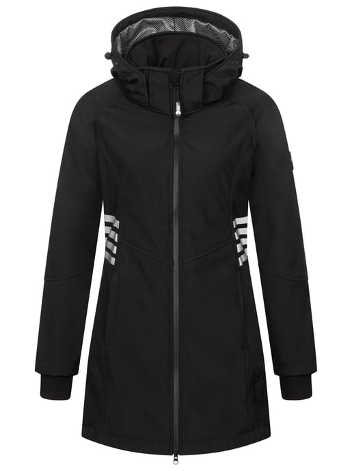 Arctic Seven Dames Softshell Jas AS-305 – Lang, Waterafstotend, Reflecterend - Image 2