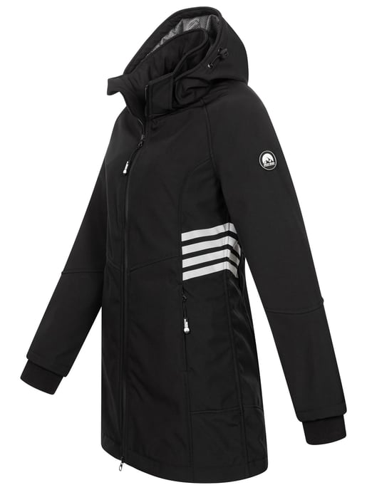 Arctic Seven Dames Softshell Jas AS-305 – Lang, Waterafstotend, Reflecterend - Image 3