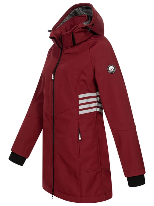 Arctic Seven Dames Softshell Jas AS-305 – Lang, Waterafstotend, Reflecterend - Image 3
