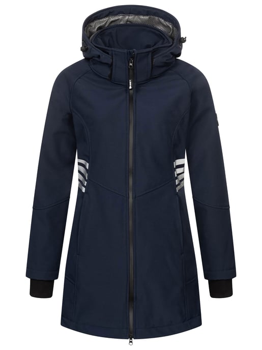 Arctic Seven Dames Softshell Jas AS-305 – Lang, Waterafstotend, Reflecterend - Image 2