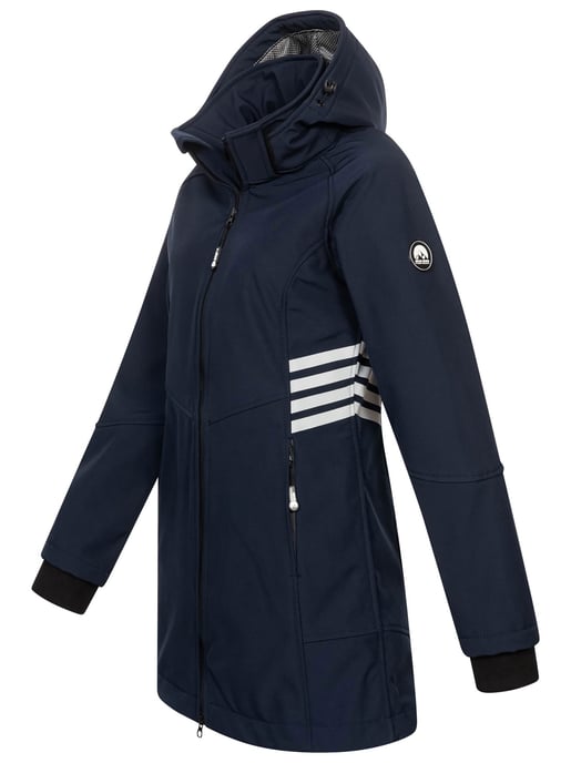 Arctic Seven Dames Softshell Jas AS-305 – Lang, Waterafstotend, Reflecterend - Image 3