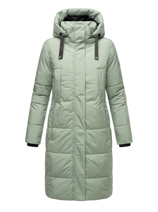 Marikoo dames winterjas Laryaa – lang, warm & met afneembare capuchon - Image 2