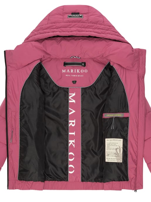 Marikoo gewatteerde winterjas met capuchon – Nayanaa - Image 6