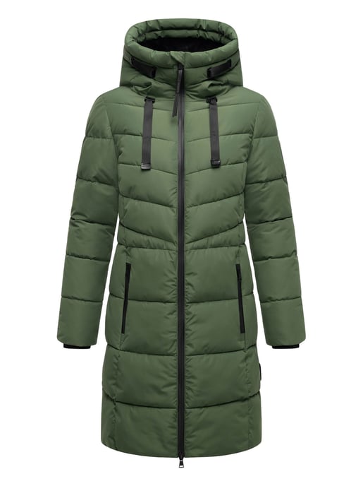 Marikoo Natsukoo dames winterjas – warm, teddyvoering & capuchon - Image 2