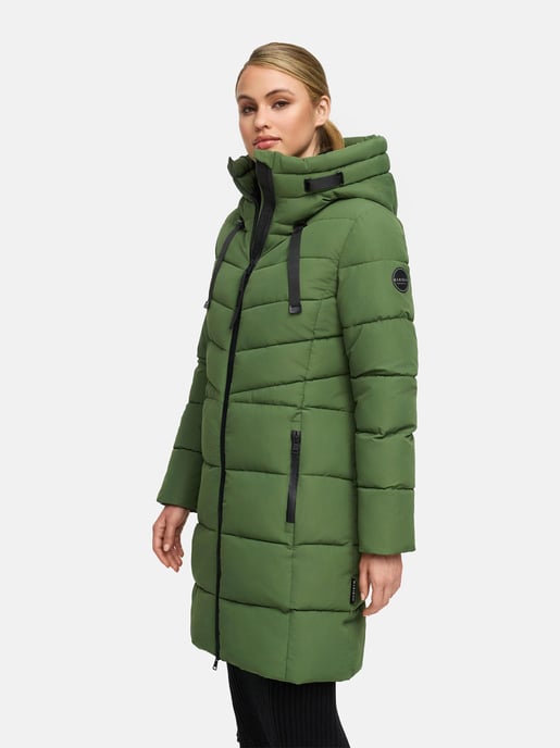 Marikoo Natsukoo dames winterjas – warm, teddyvoering & capuchon - Image 6