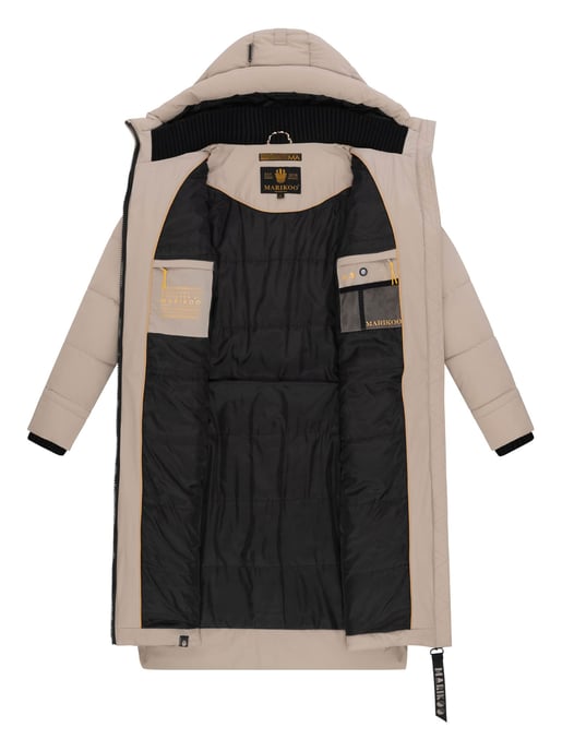 Marikoo Benikoo dames winterjas – lang, warm & stijlvol - Image 5