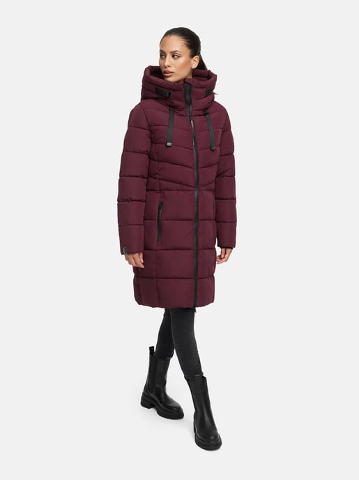 Marikoo Natsukoo dames winterjas – warm, teddyvoering & capuchon - Image 6
