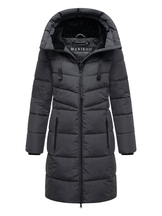 Marikoo Natsukoo dames winterjas – warm, teddyvoering & capuchon - Image 1