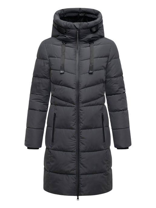 Marikoo Natsukoo dames winterjas – warm, teddyvoering & capuchon - Image 2