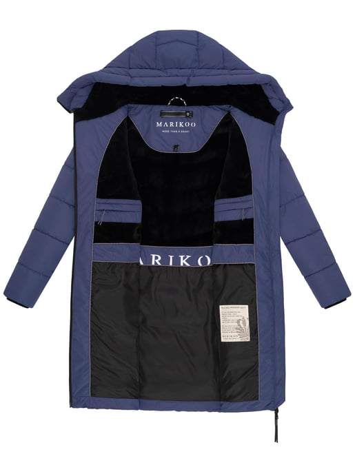 Marikoo Natsukoo dames winterjas – warm, teddyvoering & capuchon - Image 5