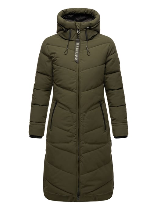 Marikoo Benikoo dames winterjas – lang, warm & stijlvol - Image 2