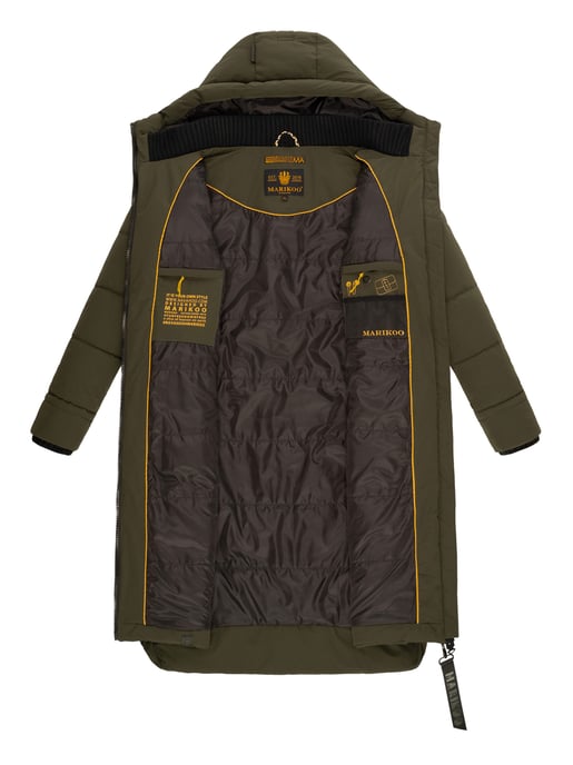 Marikoo Benikoo dames winterjas – lang, warm & stijlvol - Image 5