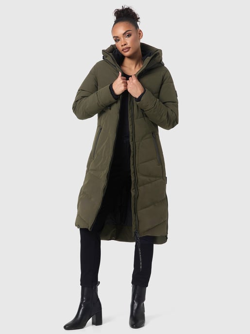 Marikoo Benikoo dames winterjas – lang, warm & stijlvol - Image 6