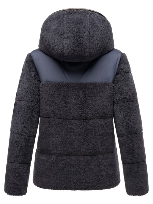 Marikoo dames teddy puffer jas met capuchon – model Kaguraa - Image 4