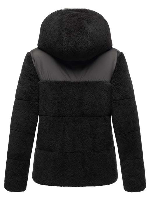 Marikoo dames teddy puffer jas met capuchon – model Kaguraa - Image 4