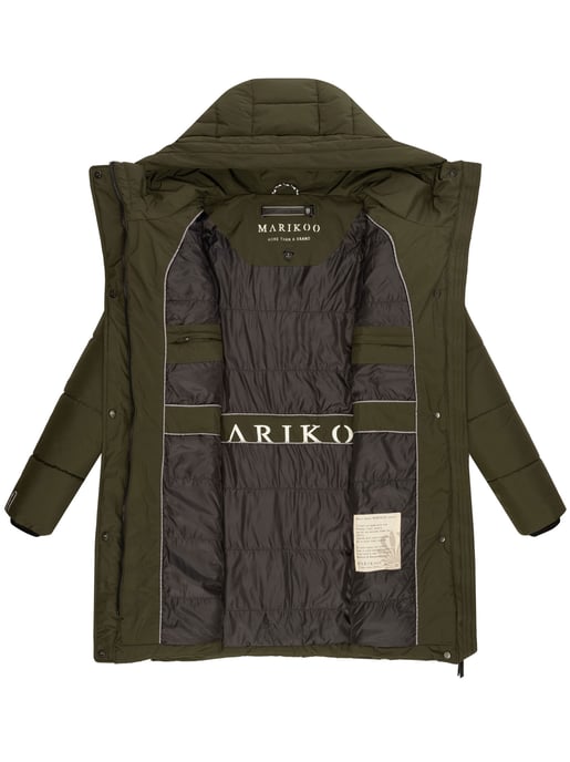 Marikoo Karumikoo XVI damesjas – warm, stijlvol & met capuchon - Image 5
