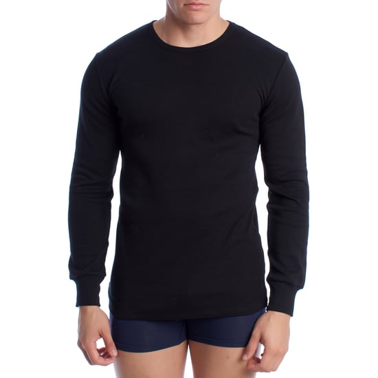 Katoenen thermoshirt met lange mouwen voor heren A0258 - Image 1