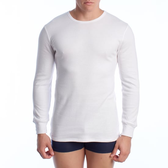 Katoenen thermoshirt met lange mouwen voor heren A0258 - Image 1