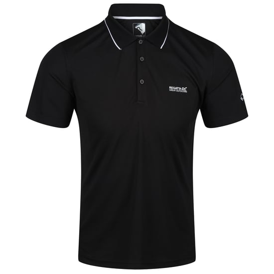 Regatta Heren Maverick V Actief Poloshirt (Zwart) - Image 1