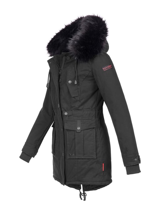 Navahoo Dames Winterjas Luluna – Met Teddyfleece & Afneembare Bontkraag - Image 2