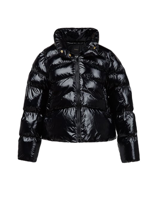 Mirco Caban Crystal Nylon Con Jacket - Image 1