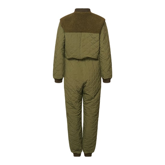 Ana Quilt Jumpsuit in Army - Image 2